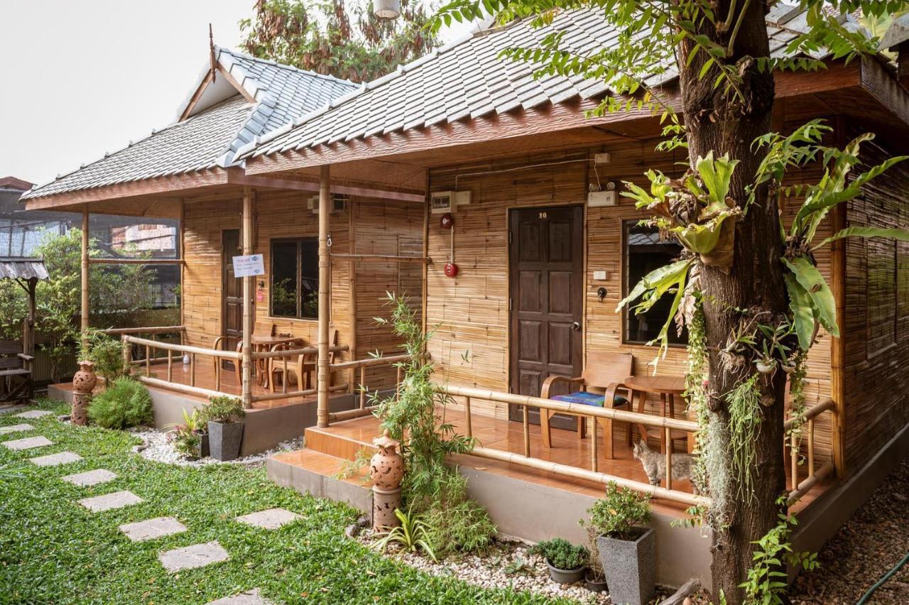 Boutique Hotel & Restaurant, Jaidee Bamboo Huts Chiang Mai Dış mekan fotoğraf
